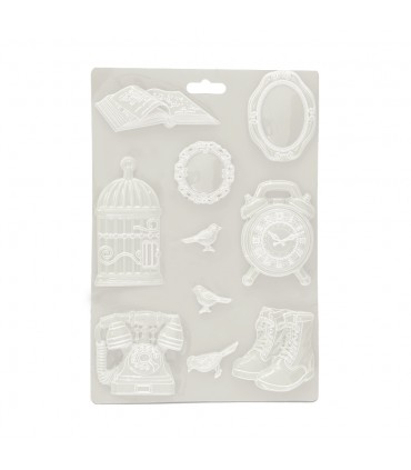 MOLDE FLEXIBLE PVC STAMPERIA 21x29CM GOLDEN HARMON