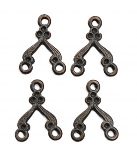 CONECTOR 1-2 DE 11x11 MM 4 UNIDADES