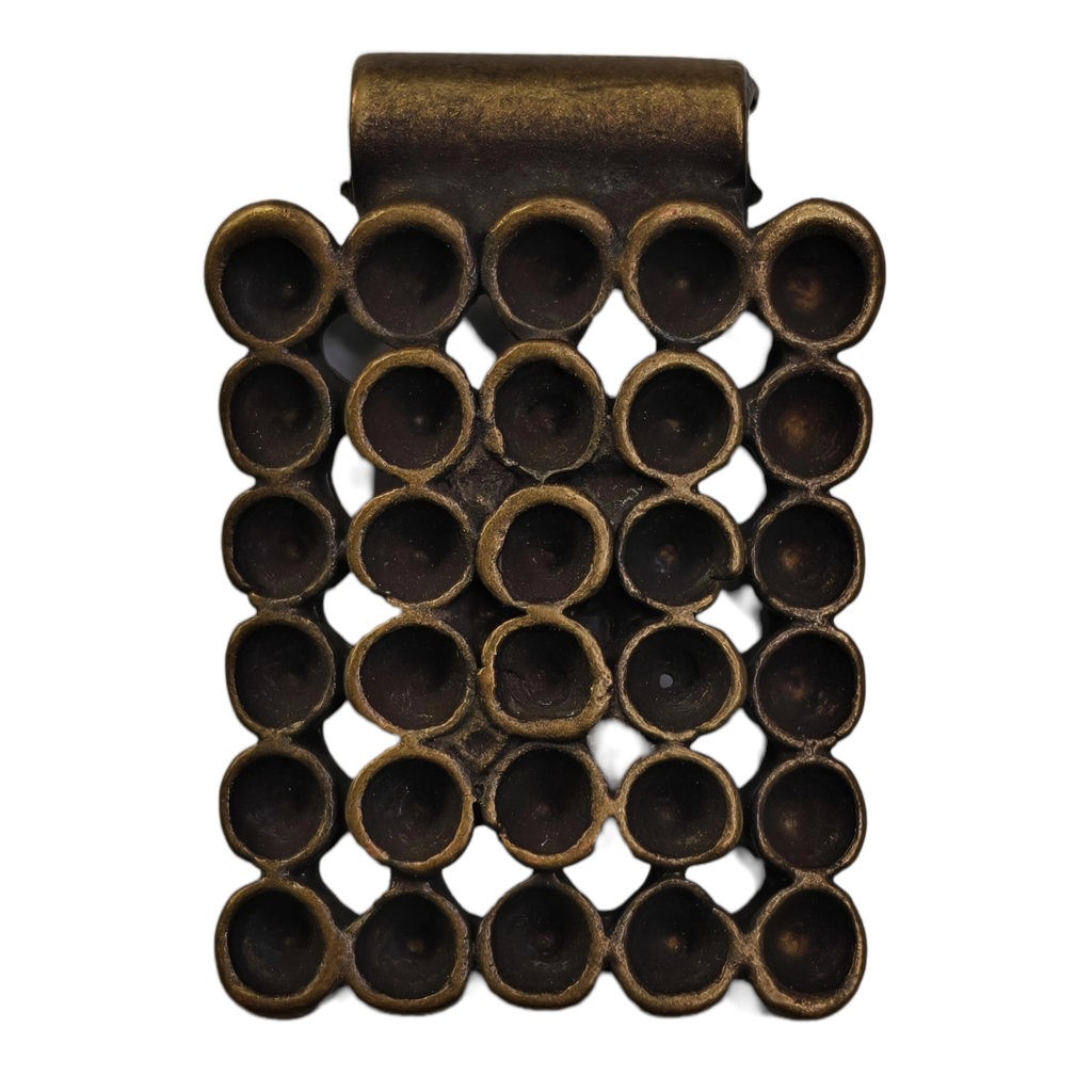 COLGANTE FUNDICIÓN 20x25 MM PARA 30 SÍMIL PP31 : Acabado:Baño Dorado Antiguo