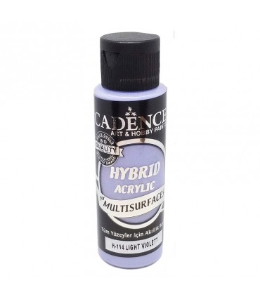 ACRILICO HYBRID CADENCE 70ML H-114 VIOLETA CLARO