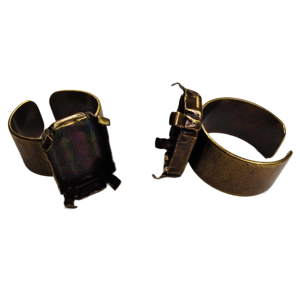 ANILLO AJUSTABLE PARA SW4565 DE 18x13 MM : Acabado:Baño Dorado Antiguo