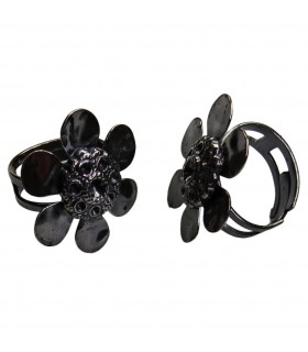 ANILLO FUNDICIÓN AJUSTABLE FLOR 27 mm