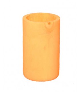 Portalápices madera cilíndrico 10*8cm.