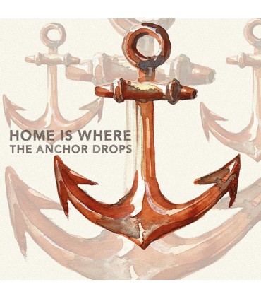 SERVILLETAS AMBIENTE 20 UD 33x33 CM ANCLA ÓXIDO