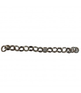 CADENA LATÓN BAÑADO 8x2,5 MM 25 CENTÍMETROS