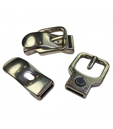 CIERRE IMÁN HEBILLA 32x21 MM ZAMAK AGUJERO 10x2 MM