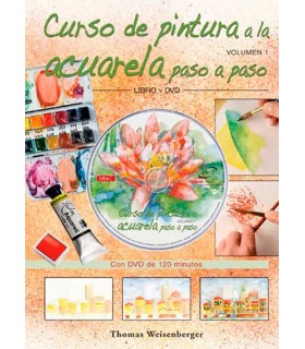 CURSO DE PINTURA A LA ACUARELA PASO A PASO CON DVD