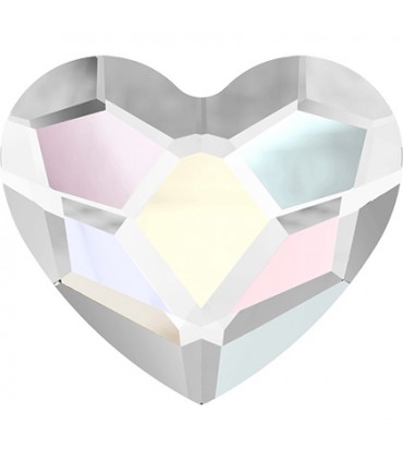 HEART FLAT BACK MINI SWAROVSKI 3-4 MM 5 UNIDADES
