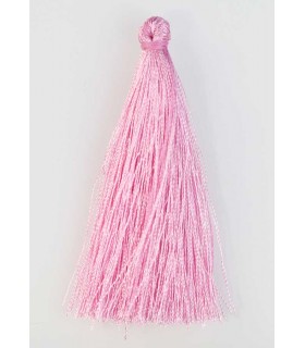 BORLA O POMPÓN DE HILO ROSA 6,5 CM 1 UD