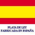 PLATA DE LEY FABRICADA EN ESPAÑA 